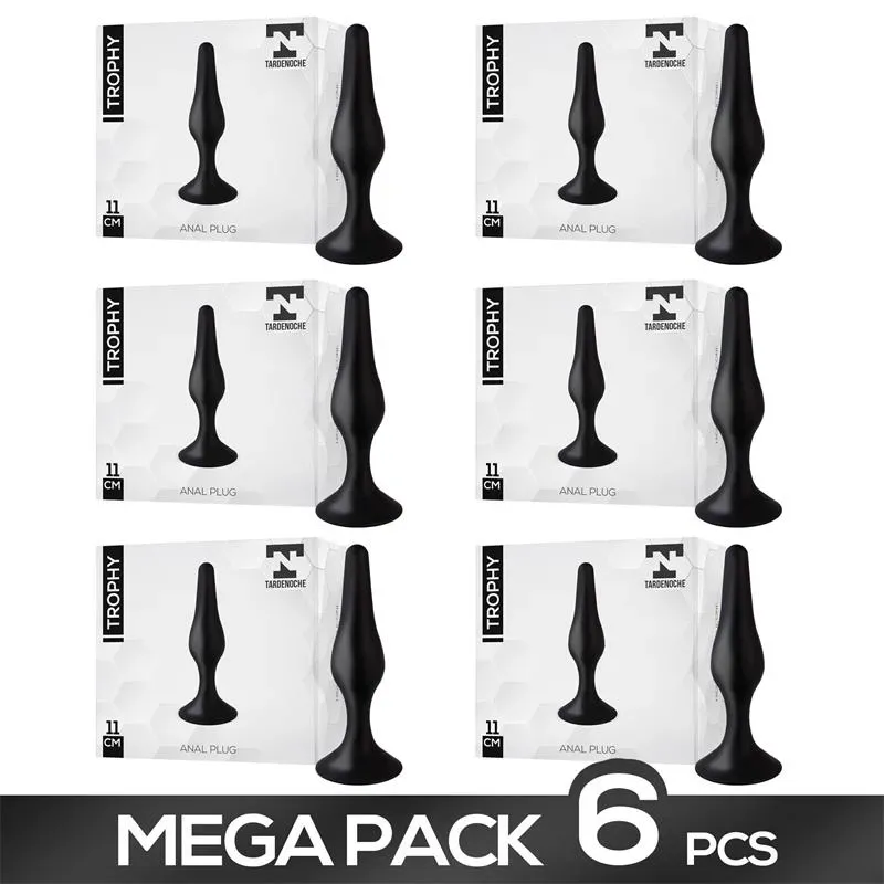 Pack de 6 Trophy Plug Anal 11 cm – Packs