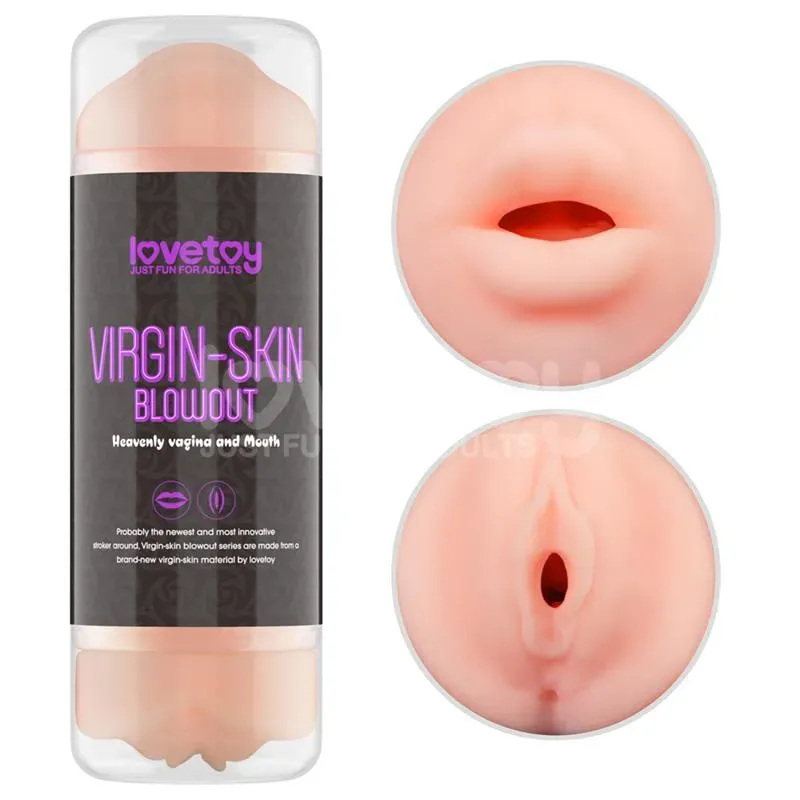 Masturbador Masculino Virgin-skin Vagina y Boca – Masturbadores Ella