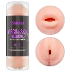Masturbador Masculino Virgin-skin Vagina y Boca