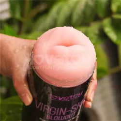 Masturbador Masculino Virgin-skin Vagina y Boca