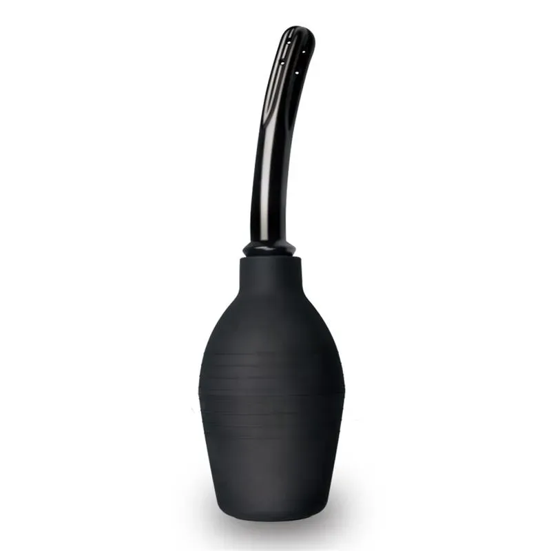 Ducha Anal Deluxe Negro – Limpieza íntima