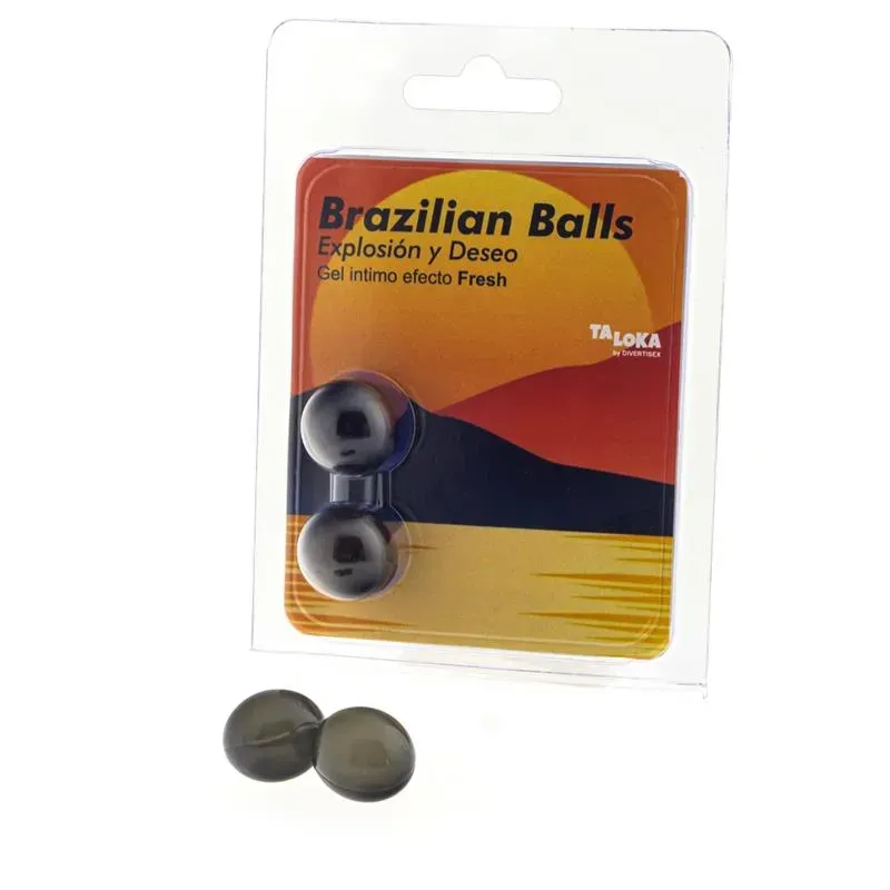 Set 2 Brazilian Balls Gel Excitante Efecto Fresh – Para el Baño