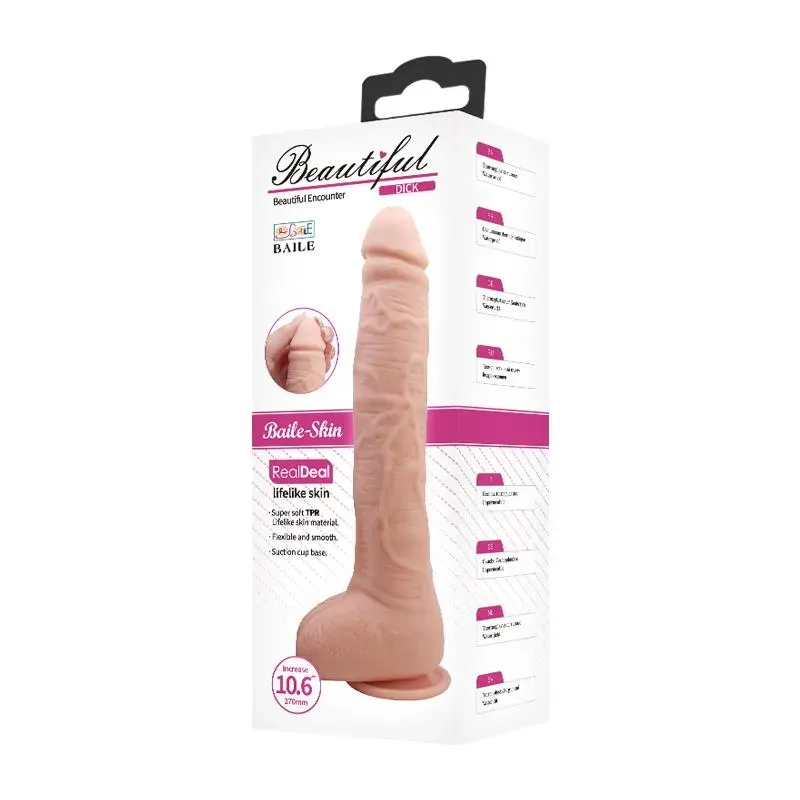 Dick Dildo Realista con Ventosa Natural – Dildos