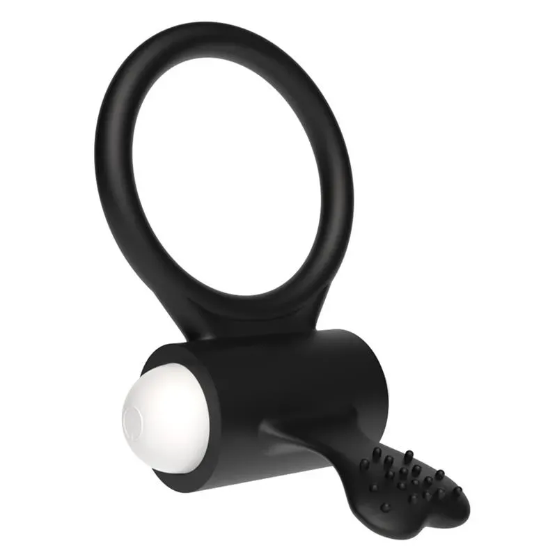 Anillo Vibrador Power Clit Negro – Anillos Pene