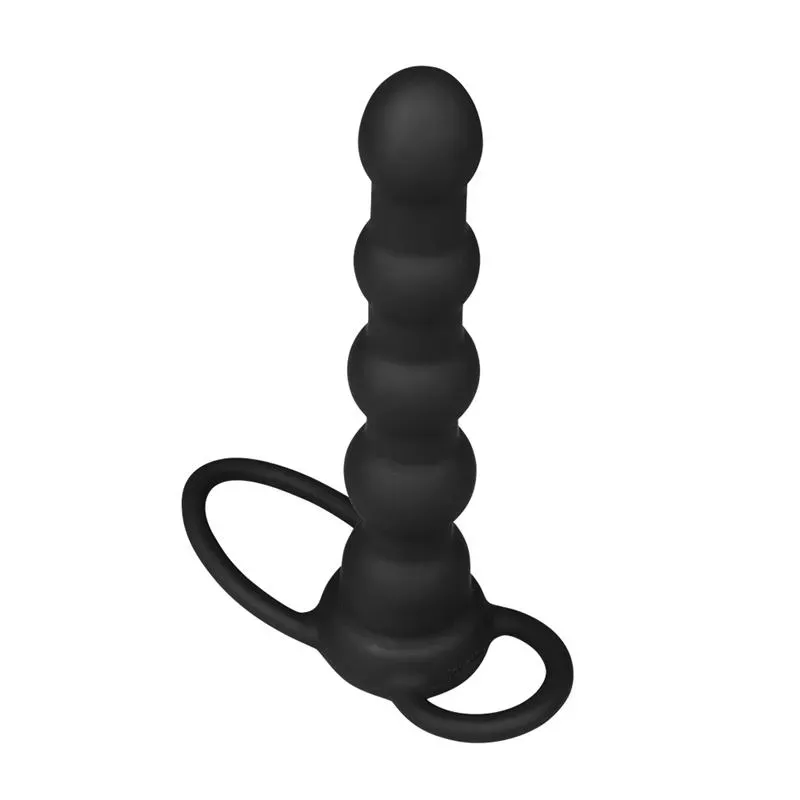 Plug Anal Double Prober con Vibración Negro – Anal