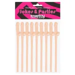 Pajita de Pene Pack de 9