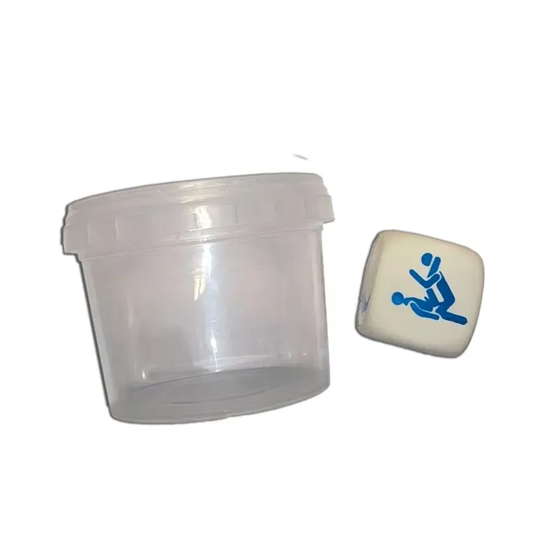 Dado Blanco de Posturas en Bote para Chicos – Dados