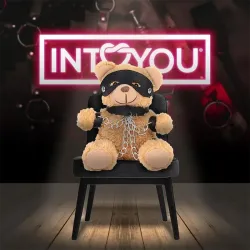 Bubu Llavero de Osito BDSM con Cadenas