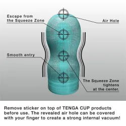Masturbador Tenga Original Vacuum Cup Extra Cool
