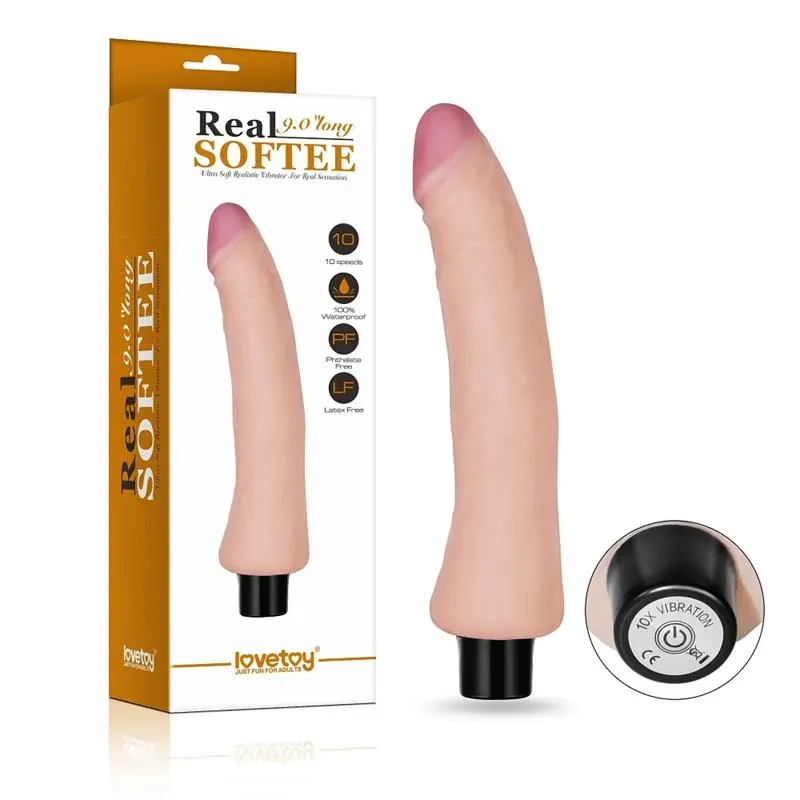 Vibrador Real Softee 9 Natural – Vibradores