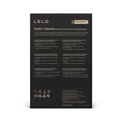 Hugo 2 Masajeador Prostático con Control Remoto Negro