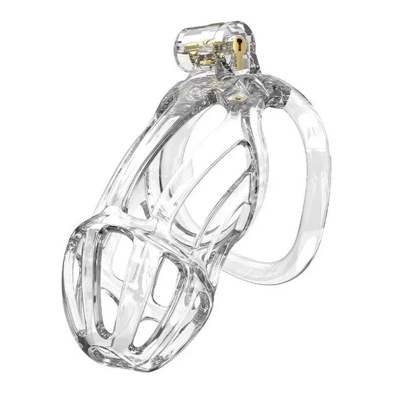 Jaula para el Pene PC08 Transparente – BDSM/Jaulas-Anillos de Castidad