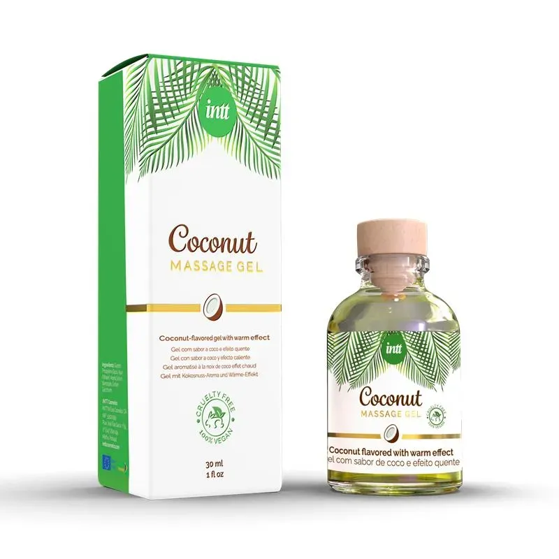 Gel de Masaje Coco 100% Vegano Besable 30 ml – Productos Veganos