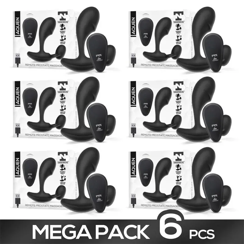 Pack de 6 ud Aquen Estimulador Prostático y Perineo Silicona Líquida – Packs