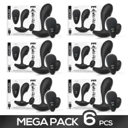 Pack de 6 ud Aquen Estimulador Prostático y Perineo Silicona Líquida