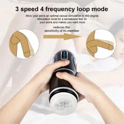 Gia Cup Masturbador con Thrusting y Rotación