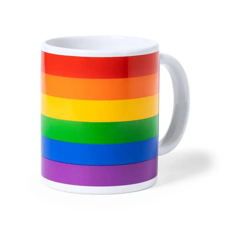 Taza con Bandera LGTB – Complementos/Artículos Divertidos