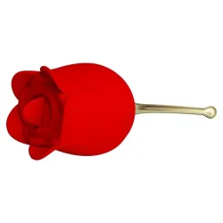 Rose Lover Estimulador con Vibración y Licking