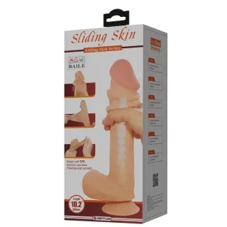 Dildo Realista Piel Deslizante 26 cm