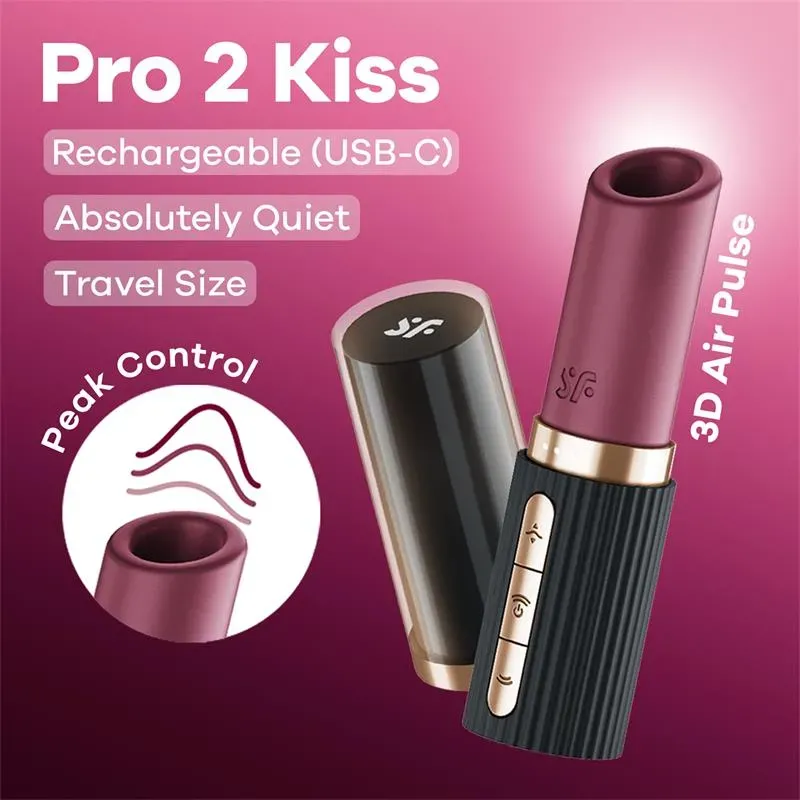 Pro 2 Kiss Air Pulse Vibrator – Estimuladores
