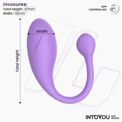 Bulby Huevo Vibrador con APP Lavanda