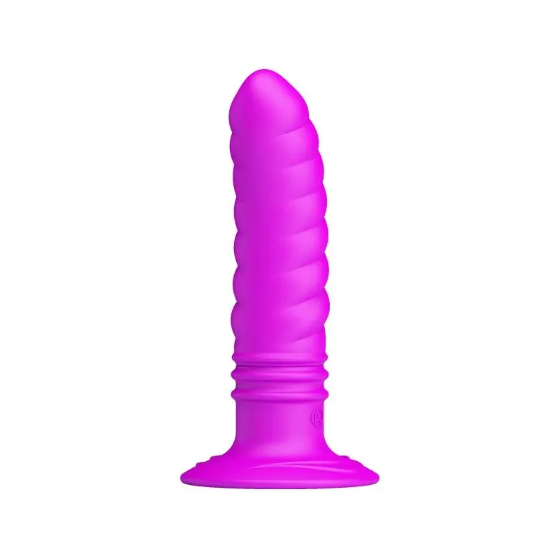 Vibrador Twist Plug Anal Púrpura – Acuáticos