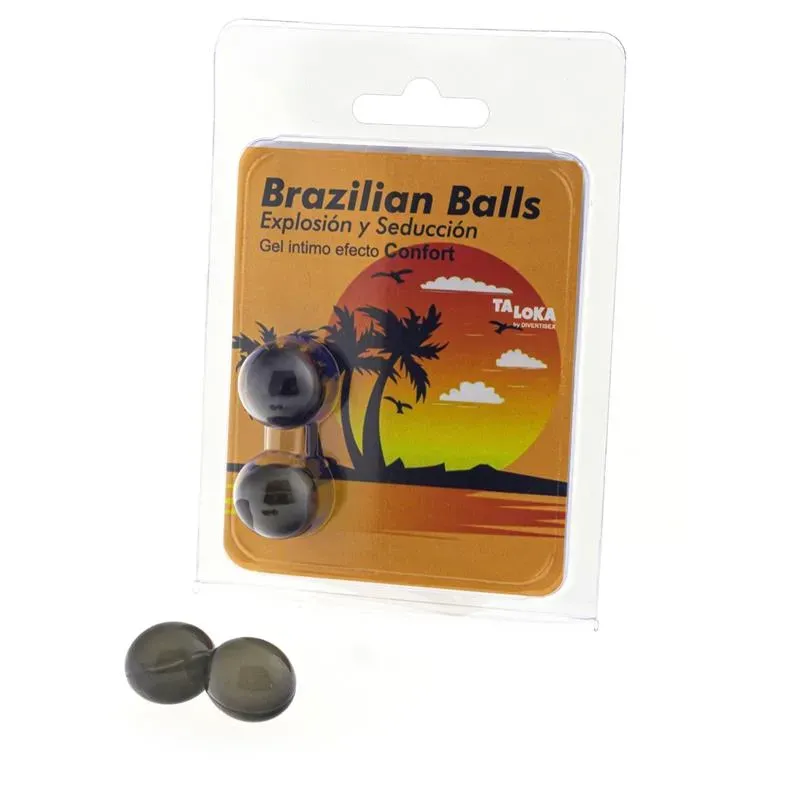 Set 2 Brazilian Balls Gel Excitante Efecto Confort – Para el Baño