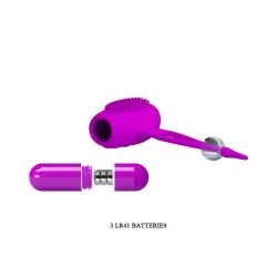 Pretty Love Pinzas para Pezones Bancroft Color Púrpura