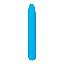 Bluesky Vibrador 10 Funciones 18,5 cm USB Azul Mate