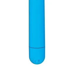 Bluesky Vibrador 10 Funciones 18,5 cm USB Azul Mate