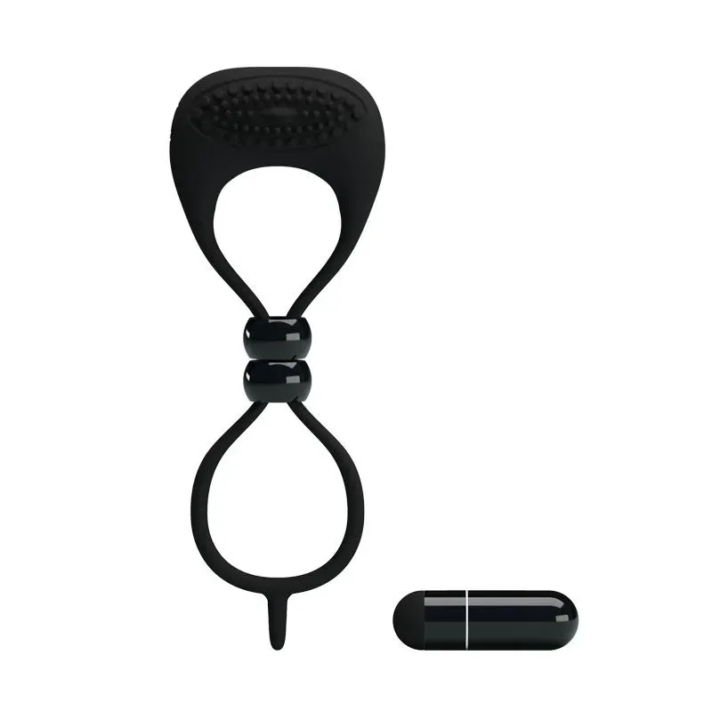 Pretty Love Anillo Vibrador Locker Color Negro – Accesorios Pene