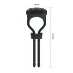 Pretty Love Anillo Vibrador Curitis Color Negro