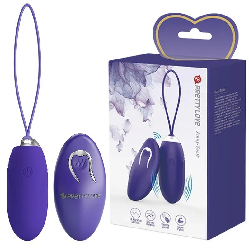 Jenny Youth Huevo Vibrador con Control Remoto – Huevos Vibradores