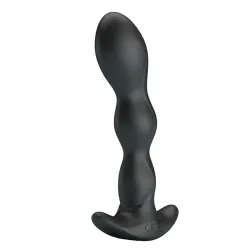 Yale Plug Anal con Vibración Negro