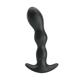 Yale Plug Anal con Vibración Negro