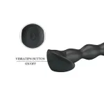 Yale Plug Anal con Vibración Negro