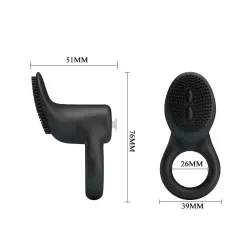 Cobra Anillo para el Pene con Vibración