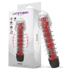 Evan Vibrador Multi Velocidad Rojo