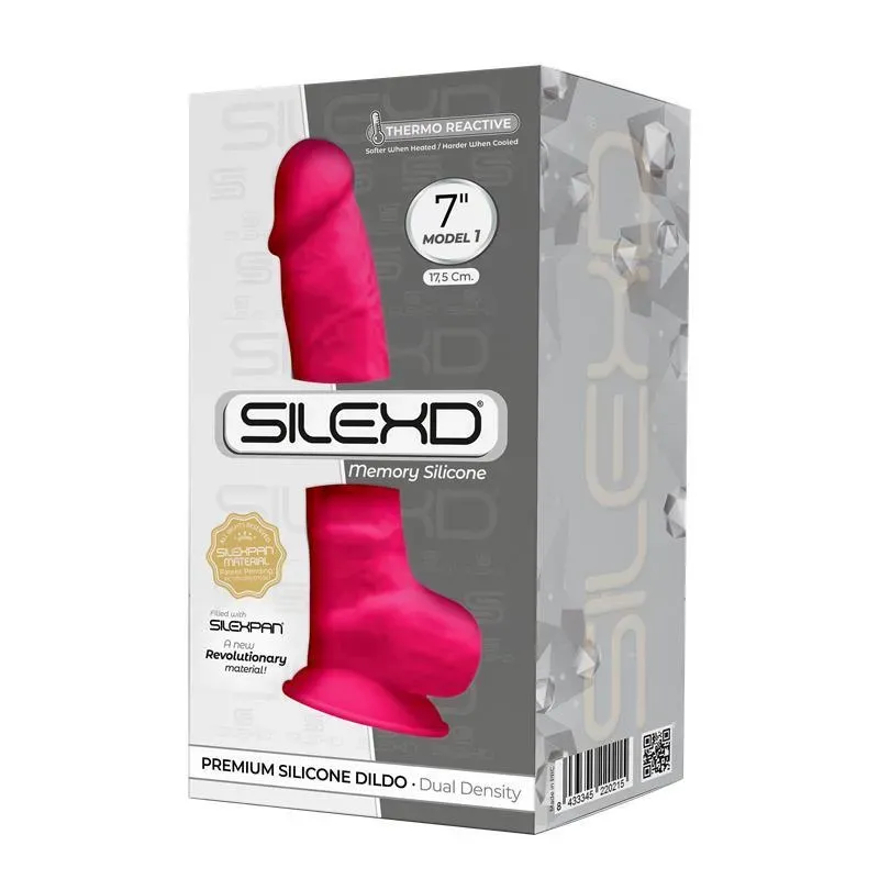 Dildo Dual Density Mod 1 - 7 Rosa – Dildos