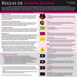 Mision Intima Edicion Original (ES)