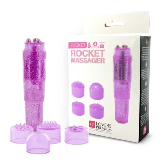 Loverspremium - Masajeador Pocket Rocket Color Púrpura