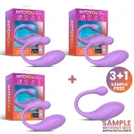 Pack 3 + Muestra Bulby Huevo Vibrador con APP Lavanda