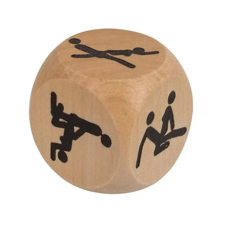 Dado Madera Kamasutra 3x3 cm 1 Unidad – Dados