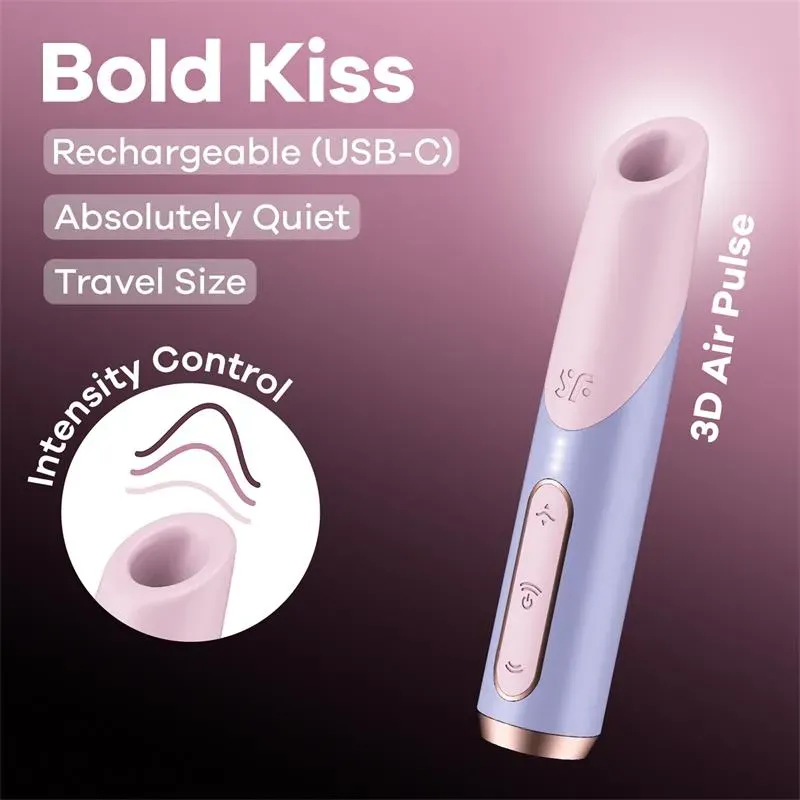 Bold Kiss Air Pulse Vibrator – Succionadores Clitoris