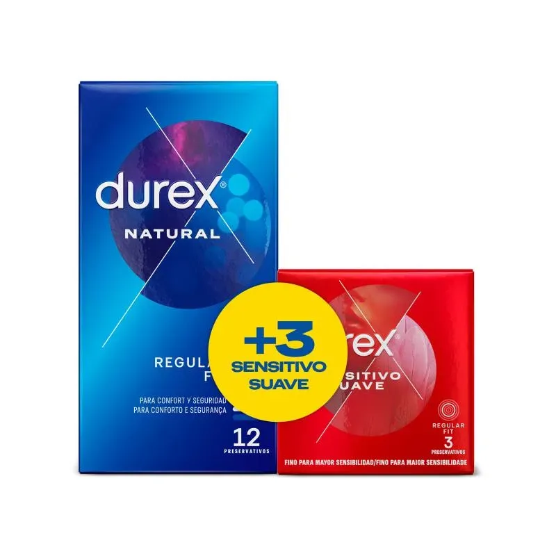 Pack Natural 12 ud y Sensitivo Suave 3 ud – Gama Natural