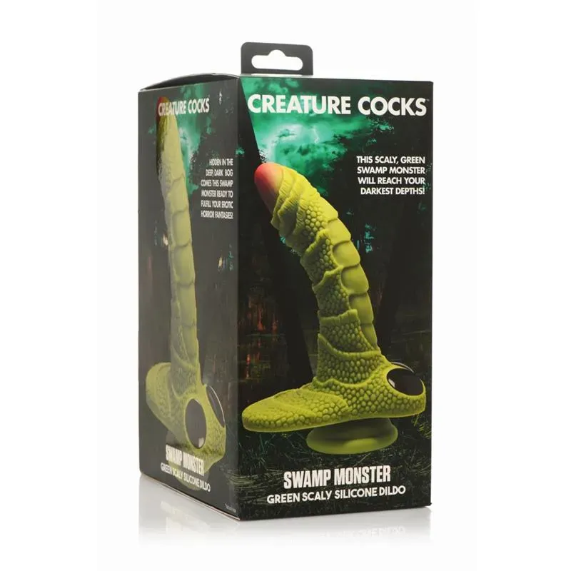 Scaled Swamp Monster Dildo 9.4 – Dildos