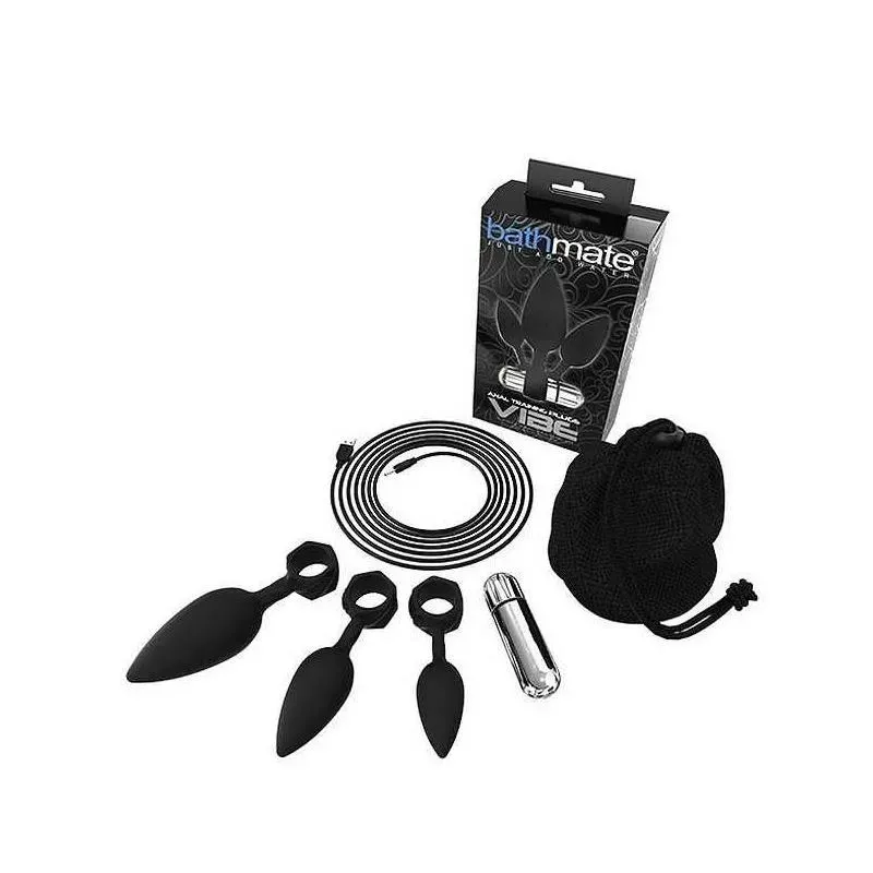 Set de 4 Plugs Entrenamiento Anal con Vibración – Anal