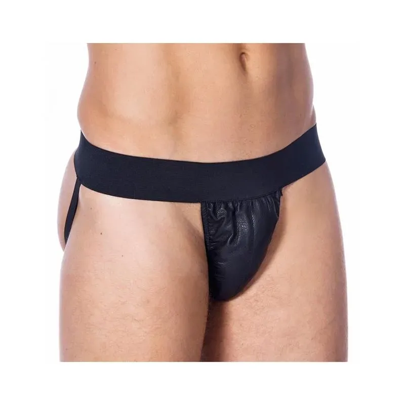 Slip de Cuero Color Negro – Slips, Tangas y Boxers