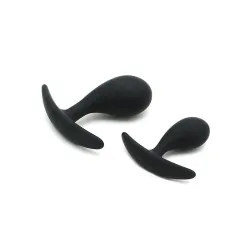 Set de 2 Plugs Anatómicos Copenhagen Negro