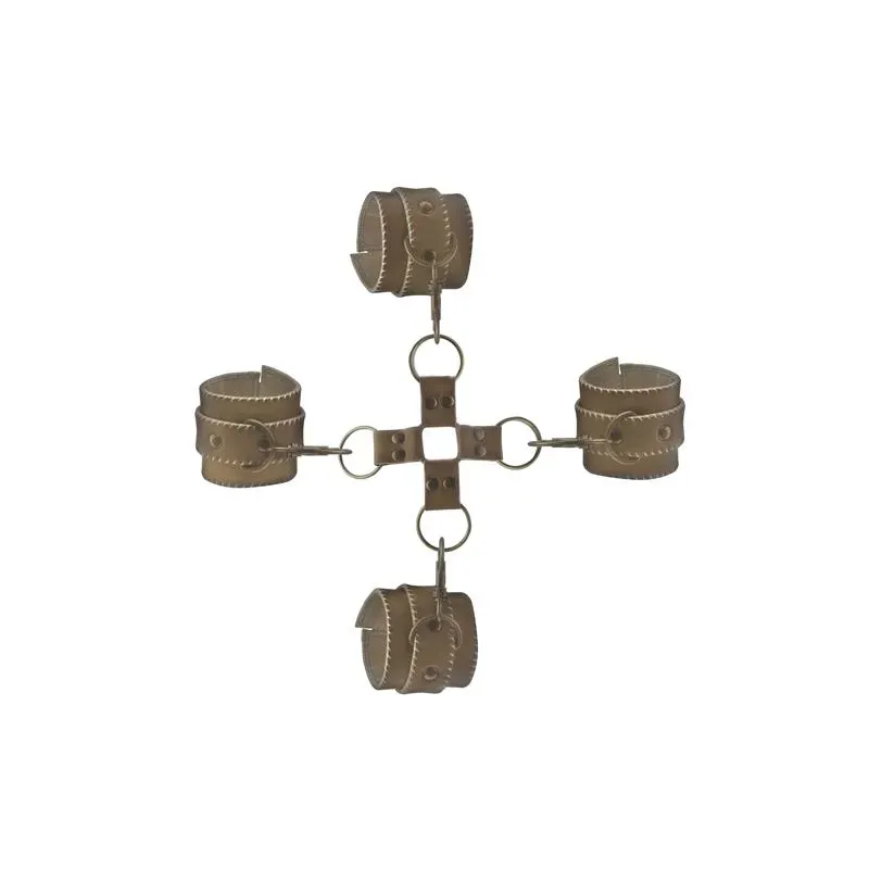 Shots Ouch! Brown Juego de Ligaduras Marrón – BDSM/Ataduras